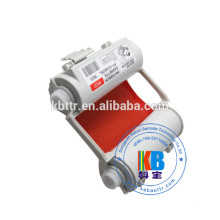 Fita de tinta compatível SL-R102T SL-R103T branco cor vermelha para Max CPMP CPM-100HG3C PM-100 CPM-100HC impressora